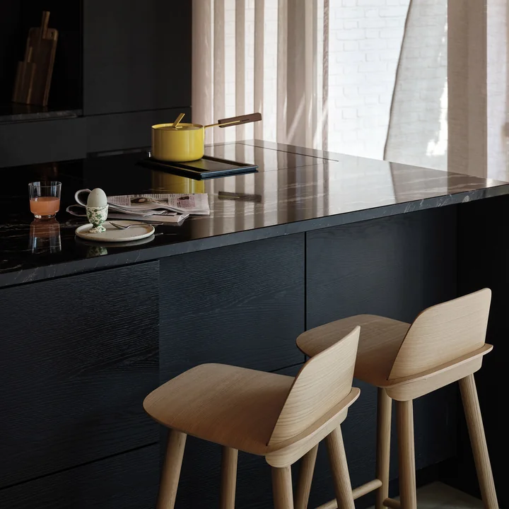 Muuto - Nerd Tabouret de bar, chêne