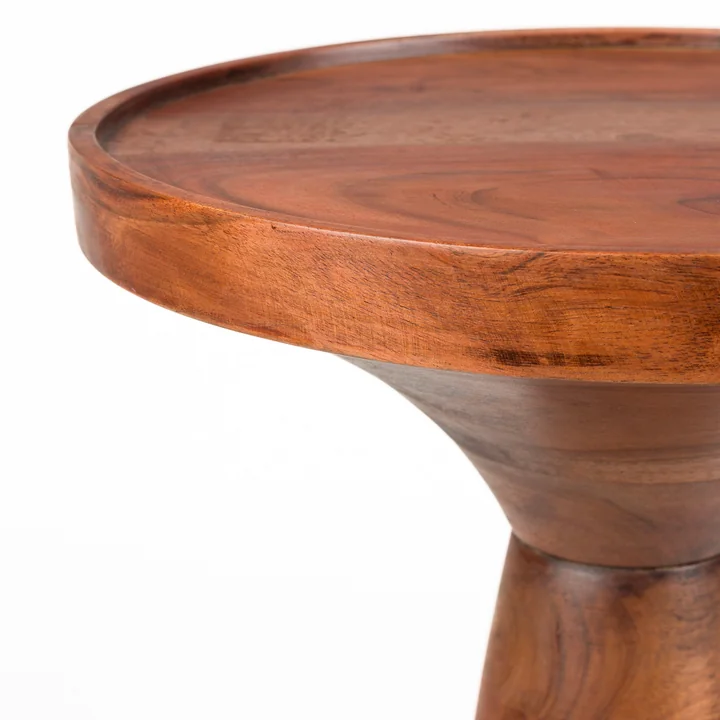 Zuiver - Floss Table d'appoint, noyer