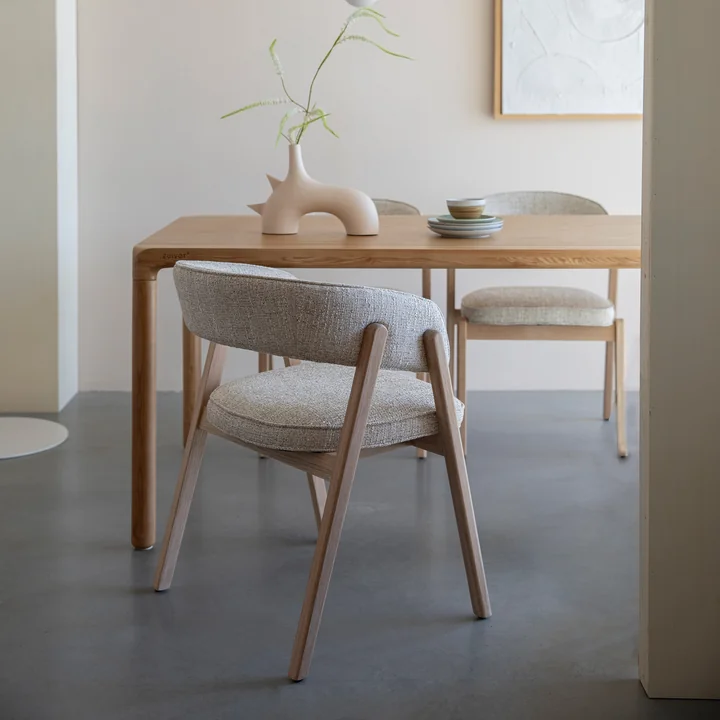 Zuiver - Chaise avec accoudoirs Bright