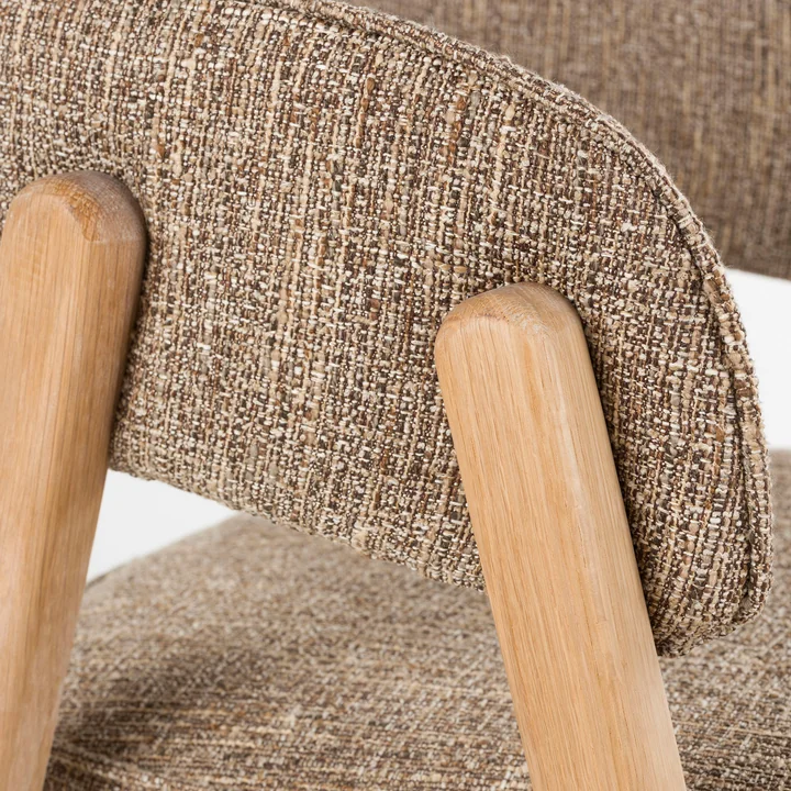 Zuiver - Chaise avec accoudoirs Bright