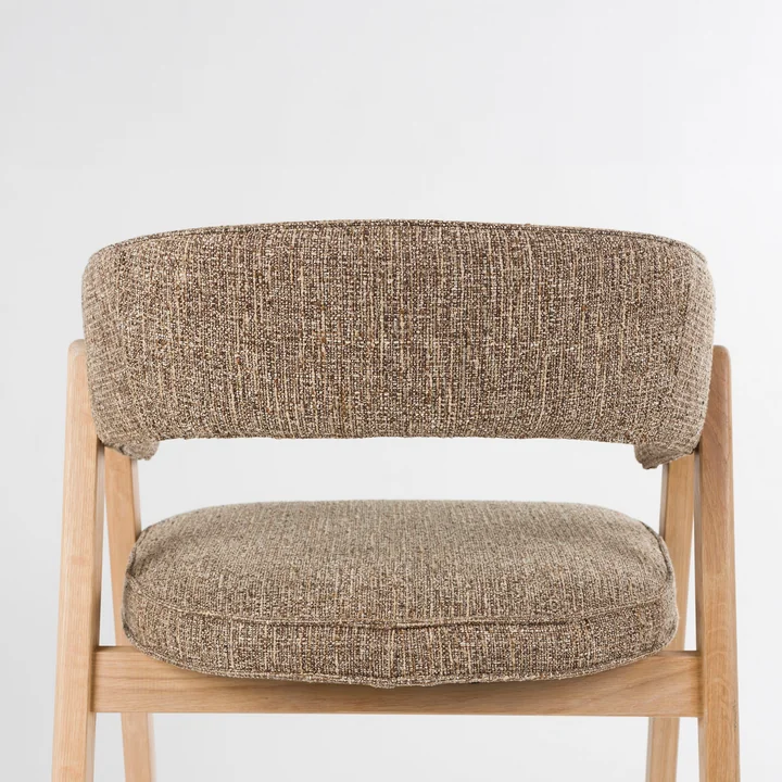 Zuiver - Chaise avec accoudoirs Bright