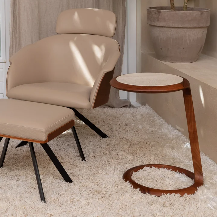 Zuiver - Doppio Table d'appoint, marron