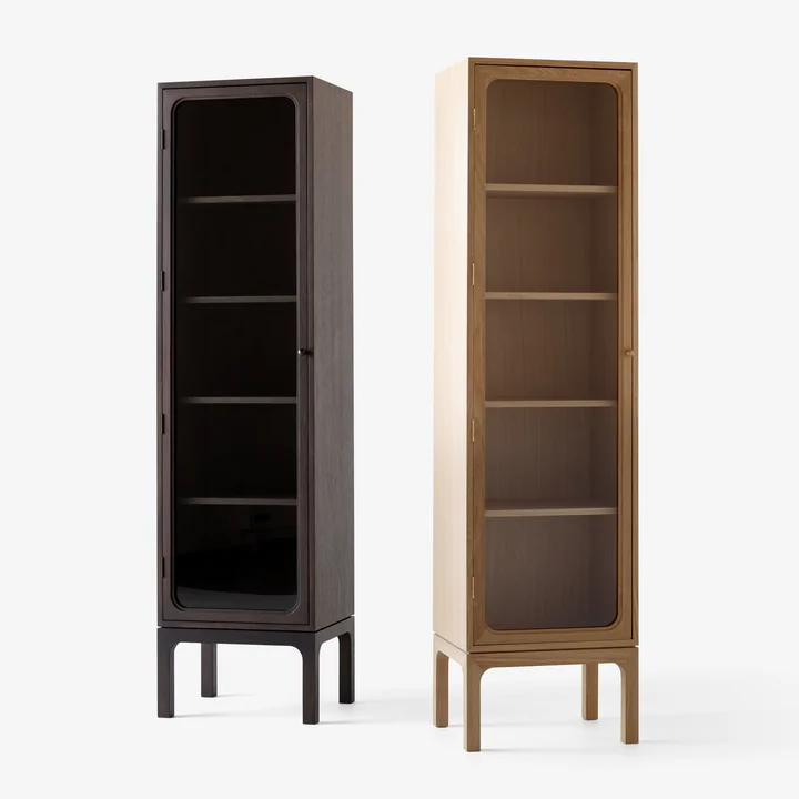 & Tradition - Trace Single Cabinet SC87, chêne foncé