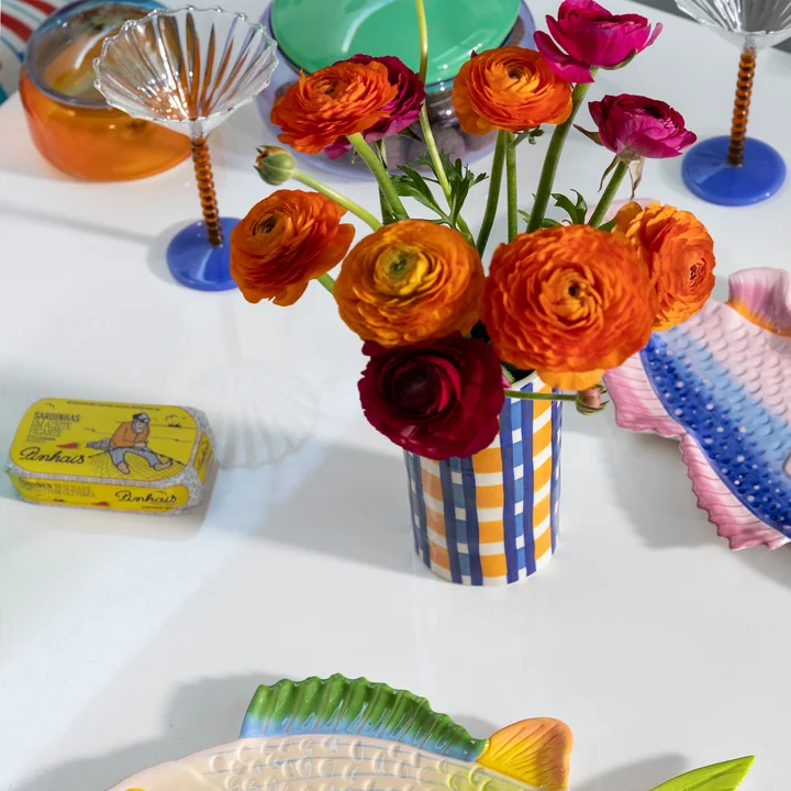 & klevering - Vase « Clash », Check