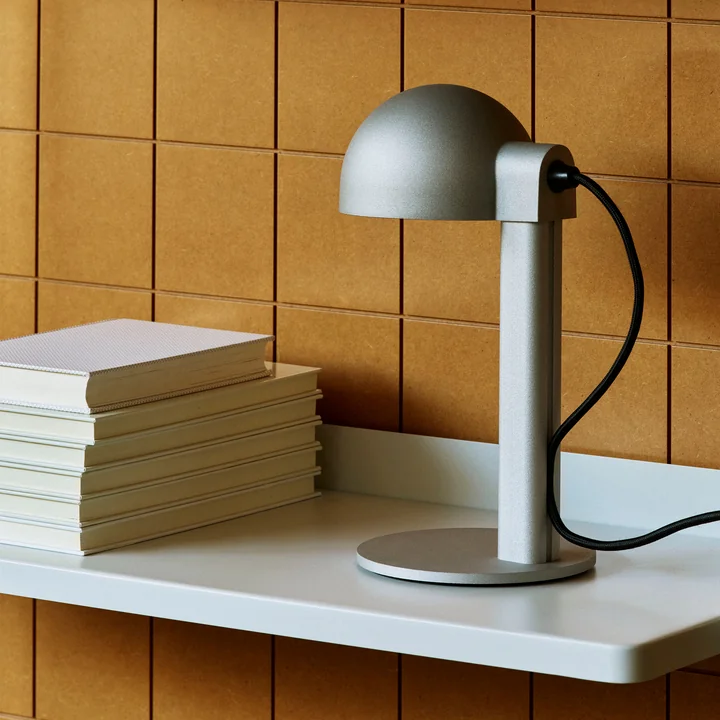 HAY - Lampe de table « Posto », gris argenté