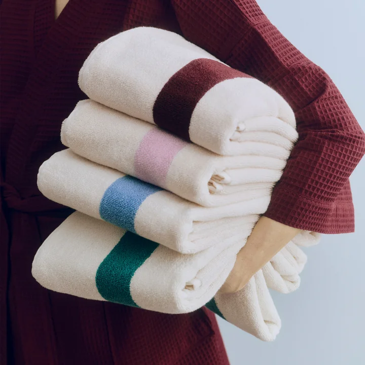 HAY - Serviettes de bain « Stripe »