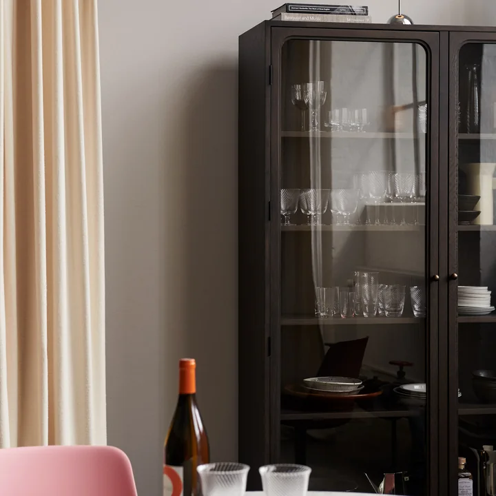 & Tradition - Trace Single Cabinet SC87, chêne foncé
