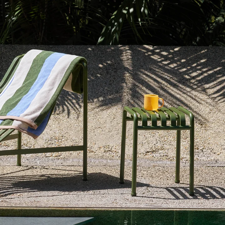 HAY - Tabouret « Palissade », couleur olive