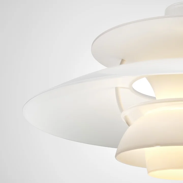 Louis Poulsen - PH 5 320 Opal Suspension, opal blanc