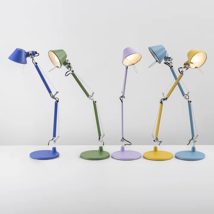 Artemide - Lampes de table Tolomeo Micro, édition Color Matt