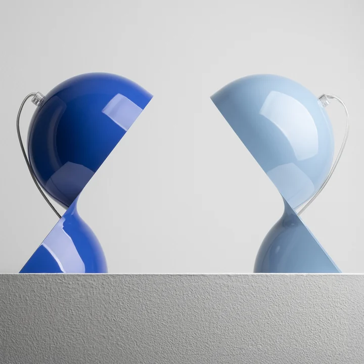 Artemide - Lampe de table « Dalù », bleu foncé et bleu clair