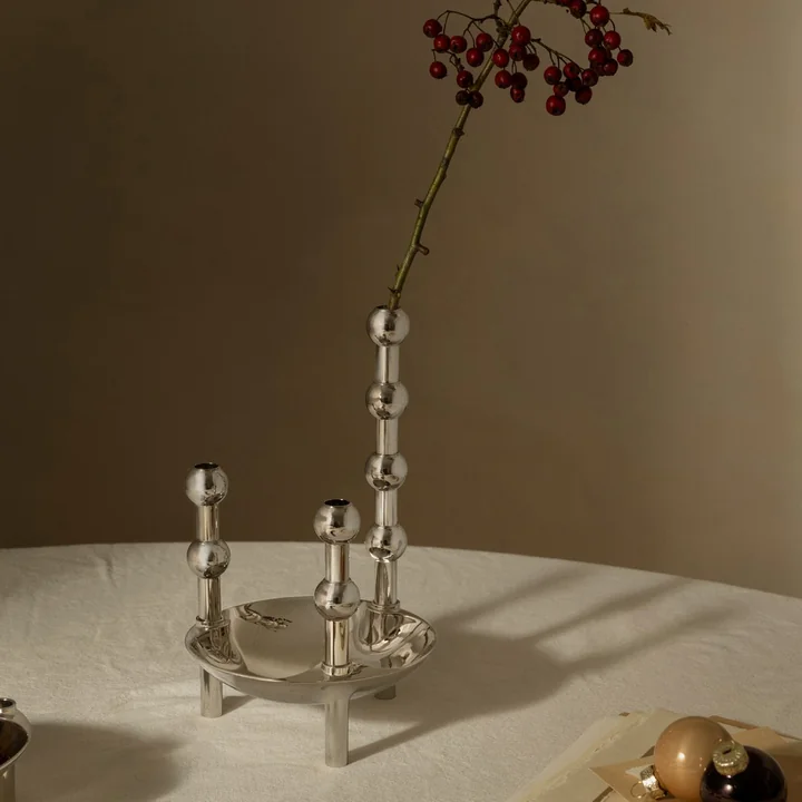 Stoff Nagel - Vase, chromé