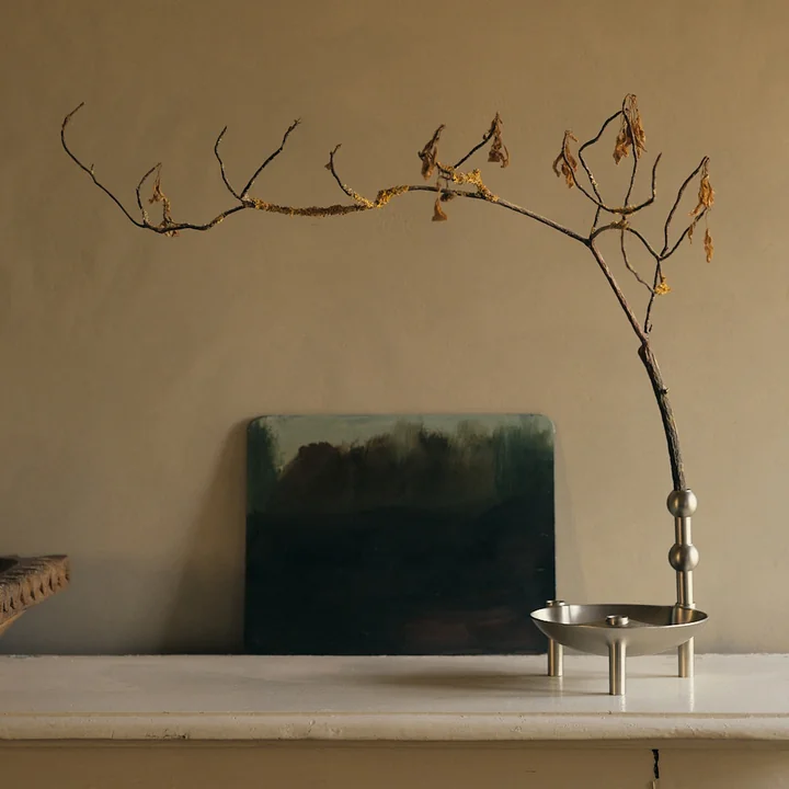 Stoff Nagel - Vase, chromé
