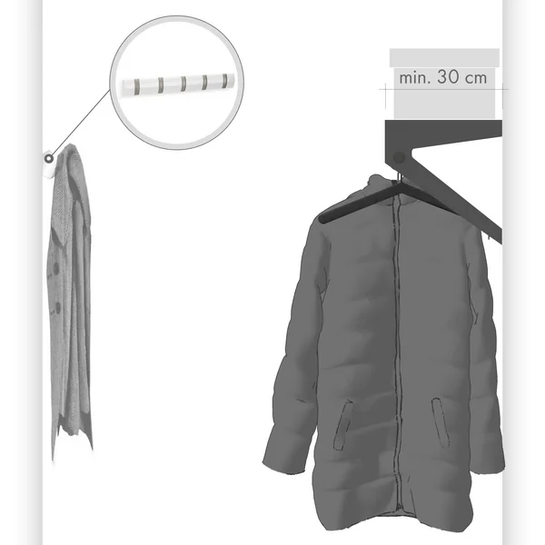 PUK Vestiaire suspendu