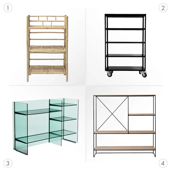 Matériaux de rayonnage