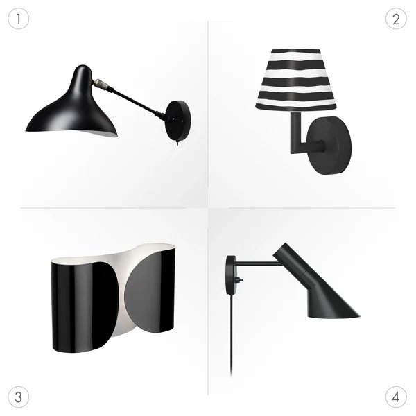 les appliques murales : Montage