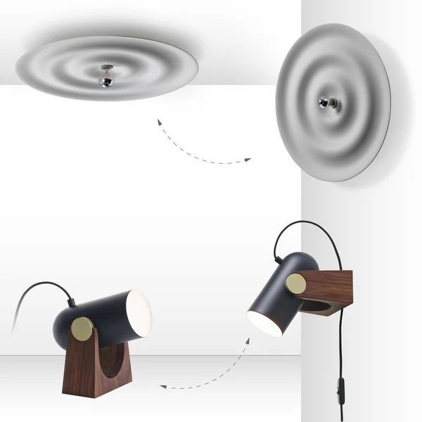 Appliques murales : différentes possibilités de connexion