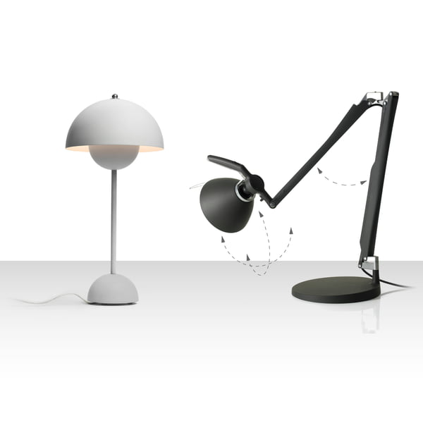 Lampe de bureau contre lampe de table