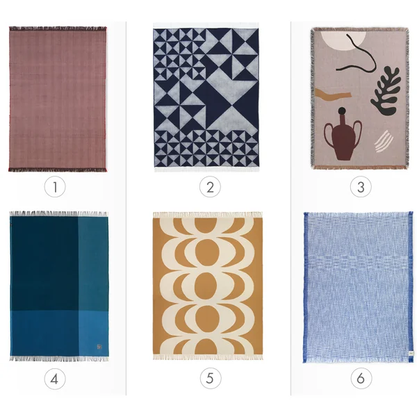 Couvertures en laine ou couvre-lits