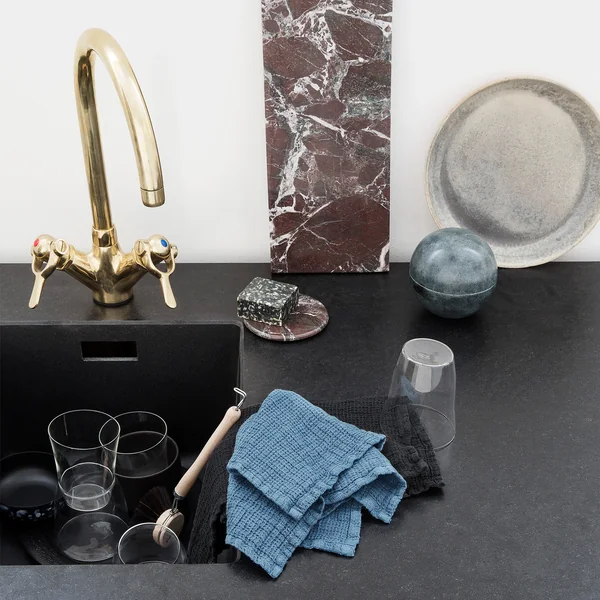 Torchon de lin 32 x 32 cm de Georg Jensen Damask