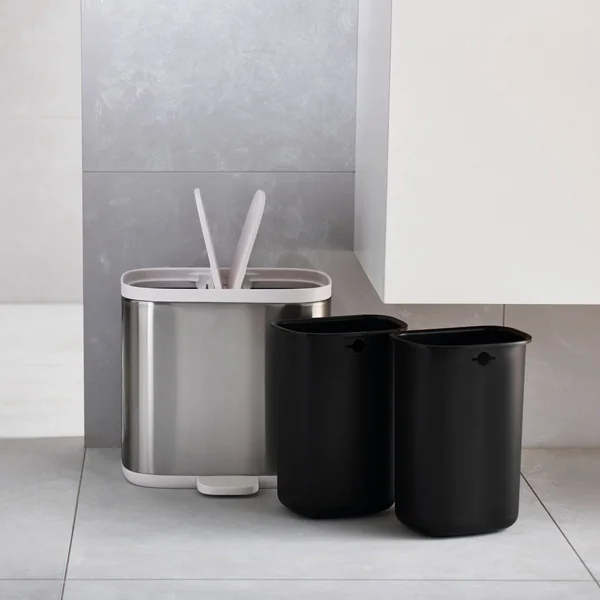 Joseph Joseph - Split Steel 6 Seau de bain recyclé
