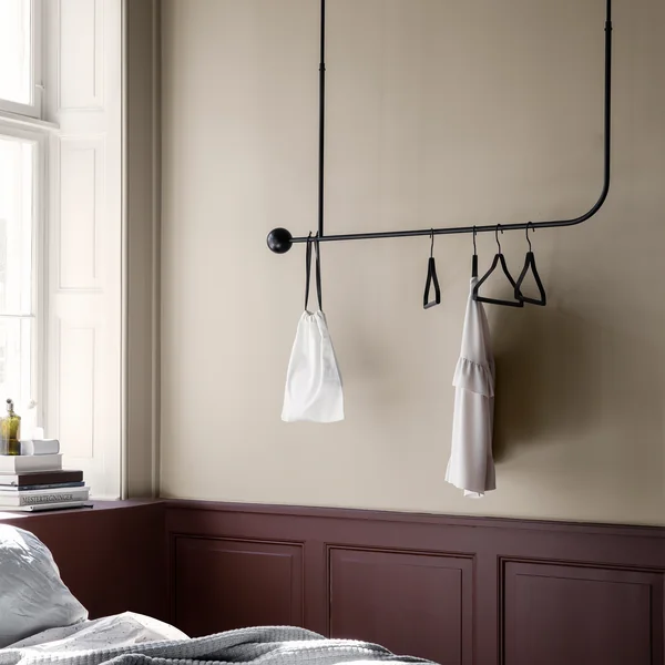Pujo - Portemanteau suspendu de Ferm Living en noir