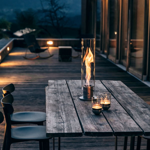 Faire tourner le feu de la table à partir de höfats