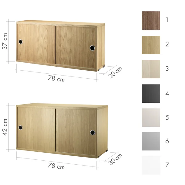 Ficelle - Série du fabricant - Système d'étagères