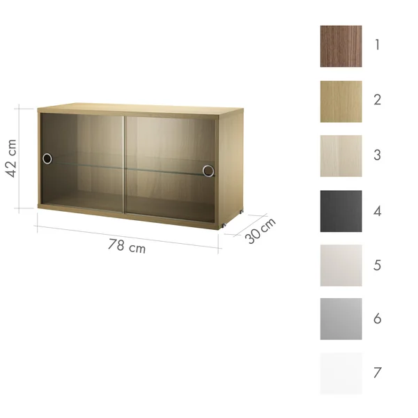Ficelle - Série du fabricant - Système d'étagères