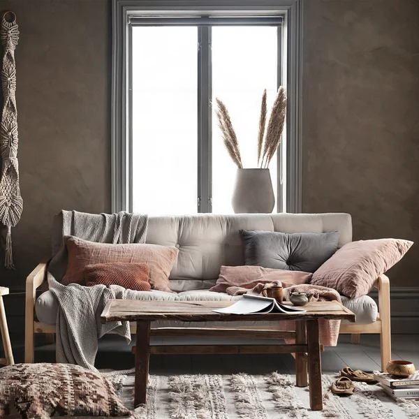 Grab Canapé en nature / beige (747) de Karup Design dans le salon