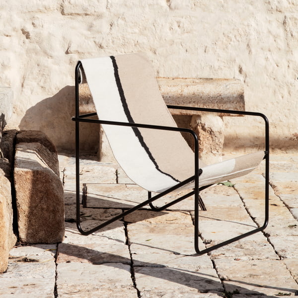 Desert Chair, noir / soil de ferm Living