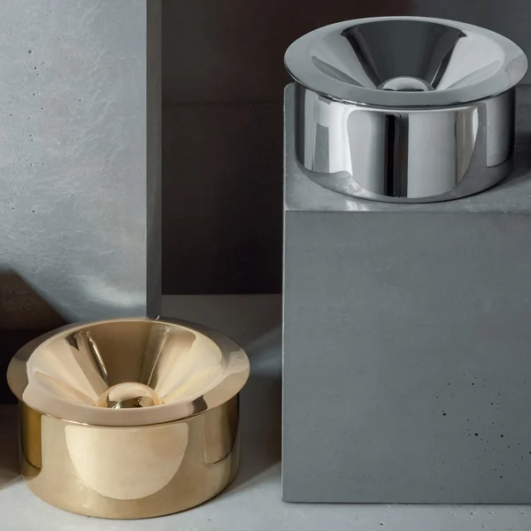 Officina Alessi - Cendrier Marianne Brandt, acier inoxydable